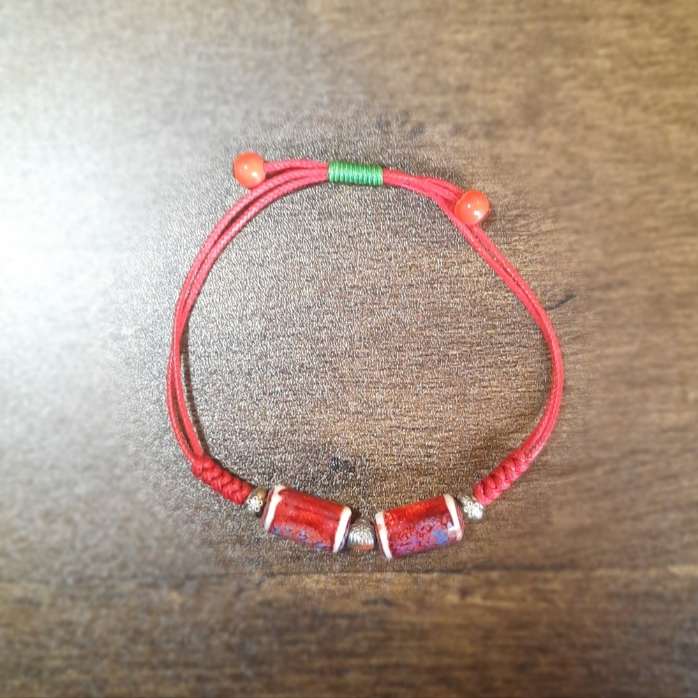 SOLD Red Chinese bracelet
